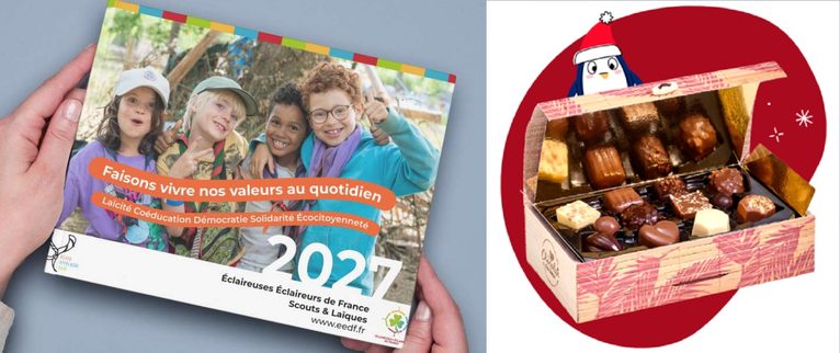 Lire la suite à propos de l’article Financement du groupe : vente de calendrier et de chocolat